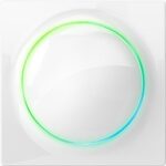Fibaro Walli commutateur électrique Commutateur à levier à galets Blanc