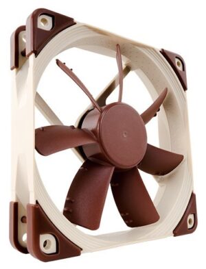 Noctua NF-S12A PWM ventilateur, refroidisseur et radiateur Boitier PC 12 cm Marron