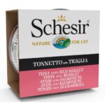 SCHESIR in jelly Tuna with red mullet - nourriture humide pour chat - 85 g