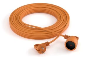 Acar PS-2P H05VV-F 2X1 30M câble d'extension de jardin