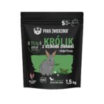 PAKA ZWIERZAKA Puppy Rabbit with wild herbs S - aliments secs pour chiens - 1,5kg