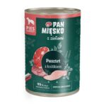 PAN MIĘSKO with herbs Rabbit pate - nourriture humide pour chien - 400g