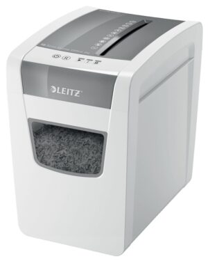 Leitz IQ Slim Office P-4 destructeur de papier Destruction croisée 22 cm Blanc