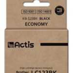 Actis Encre KB-123Bk (remplacement de Brother LC123BK/LC121BK ; Standard ; 15 ml ; noir)