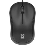 Souris d'ordinateur Defender PATCH MS-759 BLACK OPTICAL 1000dpi 3P