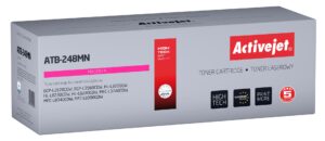 Activejet Toner ATB-248MN pour imprimantes Brother ; Remplacement Brother TN248M; Suprême; 1000 pages; violet)