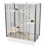 INTER-ZOO Diego + Wood beige - cage pour un hamster