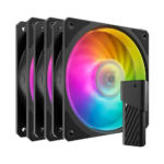Lot de 3 ventilateurs COOLER MASTER FANS Mobius 120P ARGB