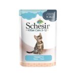 SCHESIR Thon en gelée - nourriture humide pour chatons - 85g