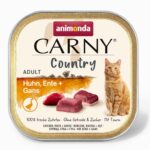 ANIMONDA Carny Country Poulet, Canard + Oie - nourriture humide pour chats - 100 g