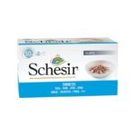 SCHESIR Thon en gelée - nourriture humide pour chats - 6x50g