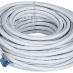 Cordon de raccordement Lanberg S/FTP Cat.6a 20m Gris LSZH