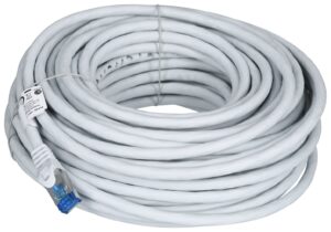 Cordon de raccordement Lanberg S/FTP Cat.6a 20m Gris LSZH