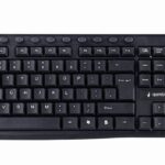 Gembird KB-UM-107 Clavier multimédia, noir, disposition américaine