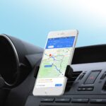 Support de téléphone de voiture Maclean, universel, pour grille de ventilation, espacement min/max : 54/87mm matériau : ABS, MC-321