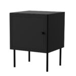 Cama Table de chevet 2 pcs PALAZZO BIS 45x39xH59 mat noir