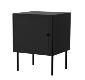 Cama Table de chevet 2 pcs PALAZZO BIS 45x39xH59 mat noir