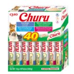 INABA Churu Variety box Tuna - Friandise pour chat - 40 x 14g