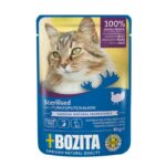 BOZITA morceaux stérilisés en gelée avec de la dinde - nourriture humide pour chats - 85g