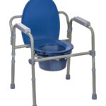 Chaise de toilette pliante 3en1 KT100AM
