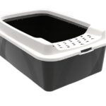 ROTHO Bonnie Eco Black - bac à litière pour chat