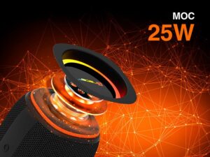 Tracer XtremeBeat Ultra TWS Enceinte Bluetooth Portable Noire 25 W
