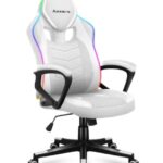 Chaise de jeu Huzaro Force 2.5 RGB WHITE MESH