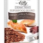 NATURAL KITTY Superfood Blend Chicken with liver - Friandise pour chat - 4 x 12g