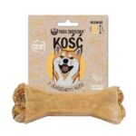 PAKA ZWIERZAKA Bone with goat L 13,5 cm - friandise pour chien - 90g