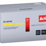 Activejet Toner ATL-80YNX (remplacement Lexmark 80C2HYE, Supreme ; 3000 pages ; jaune)