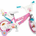 Vélo enfant 14" Peppa Pig rose 1495 TOIMSA