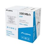 LANBERG LAN UTP CABLE 100MB/S 305M WIRE CCA BLACK