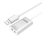 UNITEK Y-247A convertisseur audio Argent