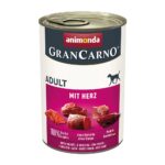 ANIMONDA GranCarno Adult with hearts - aliments humides pour chiens - 400g