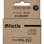 Actis Encre KC-512R (remplacement Canon PG-512 ; Standard ; 15 ml ; noir)