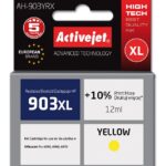 Activejet Encre AH-903YRX (remplacement HP 903XL T6M11AE ; Premium ; 12 ml ; jaune)