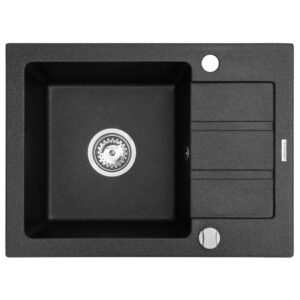 Évier MAIDSINKS Promo 62x44 1B 1D noir