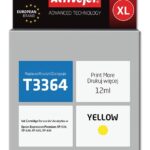Activejet Encre AE-33MNX (remplacement Epson 33XL T3363 ; Suprême ; 12 ml ; rouge)