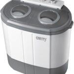 Camry Premium CR 8052 machine à laver Charge par dessus 3 kg Gris, Blanc