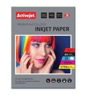Activejet AP4-200G20 (A4 ; 20 copies) Papier brillant