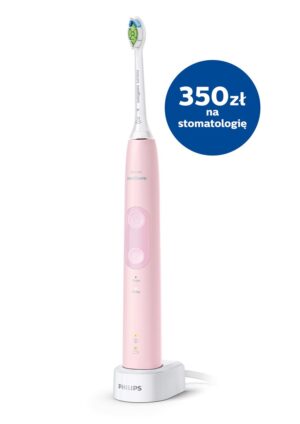 Philips 4500 series HX6836/24 brosse à dents électrique Adulte Brosse à dents à ultrasons Rose