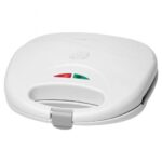 Clatronic ST 3477 gaufrier et appareil à croque-monsieur 750 W Blanc
