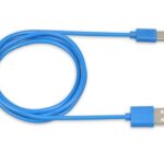 iBox IKUMTCB câble USB 1 m USB 2.0 USB A USB C Bleu