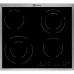Electrolux EHF6342XOK plaque Noir Intégré Céramique 4 zone(s)