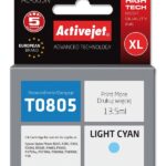 Activejet Encre AE-805N (remplacement Epson T0805 ; Suprême ; 13.5 ml ; bleu clair)