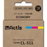 Actis Encre KC-511R (remplacement de la Canon CL-511 ; standard ; 12 ml ; couleur)