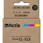 Actis Encre KC-513R (remplacement Canon CL-513 ; standard ; 15 ml ; couleur)