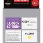 Activejet AB-1100YNX (remplacement Brother LC1100Y/980Y ; Supreme ; 19,5 ml ; jaune)
