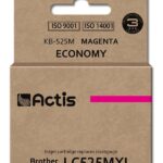 Actis KB-525M encre (remplacement Brother LC525M ; Standard ; 15 ml ; rouge)
