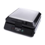 Adler AD 3036 moule à gauffres 4 gauffre(s) Noir, Gris 1500 W